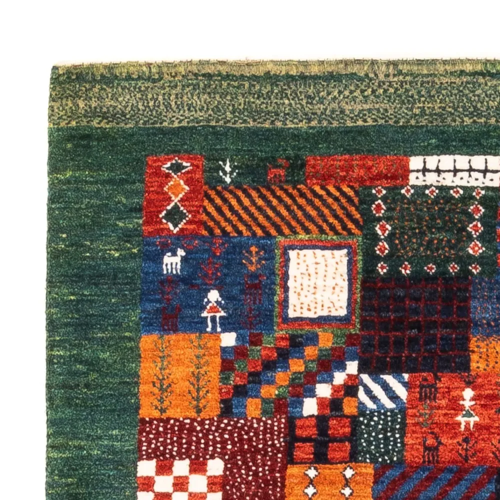 Gabbeh teppe - Loribaft persisk teppe - Royal - 118 x 83 cm - flerfarget