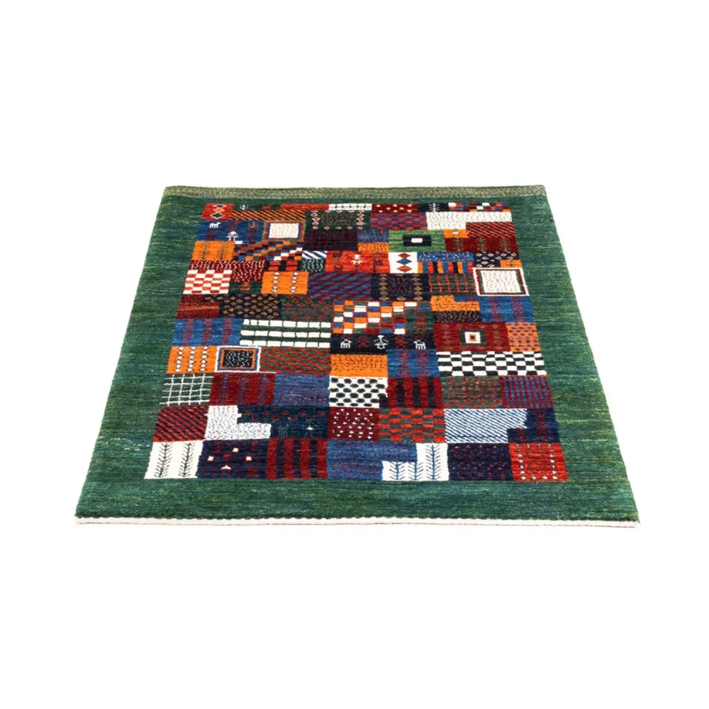 Gabbeh teppe - Loribaft persisk teppe - Royal - 118 x 83 cm - flerfarget