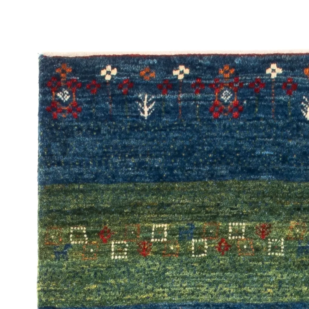 Gabbeh teppe - Loribaft persisk teppe - Royal - 130 x 85 cm - blå