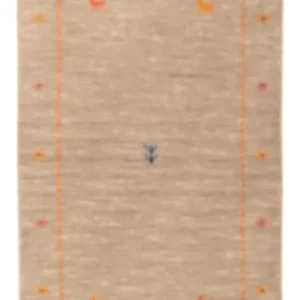 Gabbeh teppe - Loribaft Softy - 103 x 62 cm - karamell