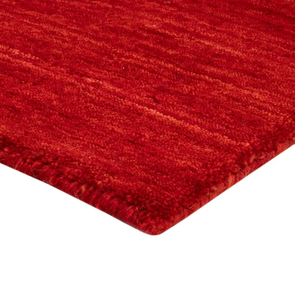 Gabbeh teppe - Loribaft Softy - 150 x 100 cm - rød