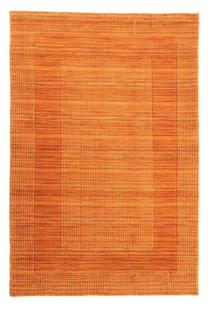 Gabbeh teppe - Loribaft Softy - 151 x 92 cm - oransje