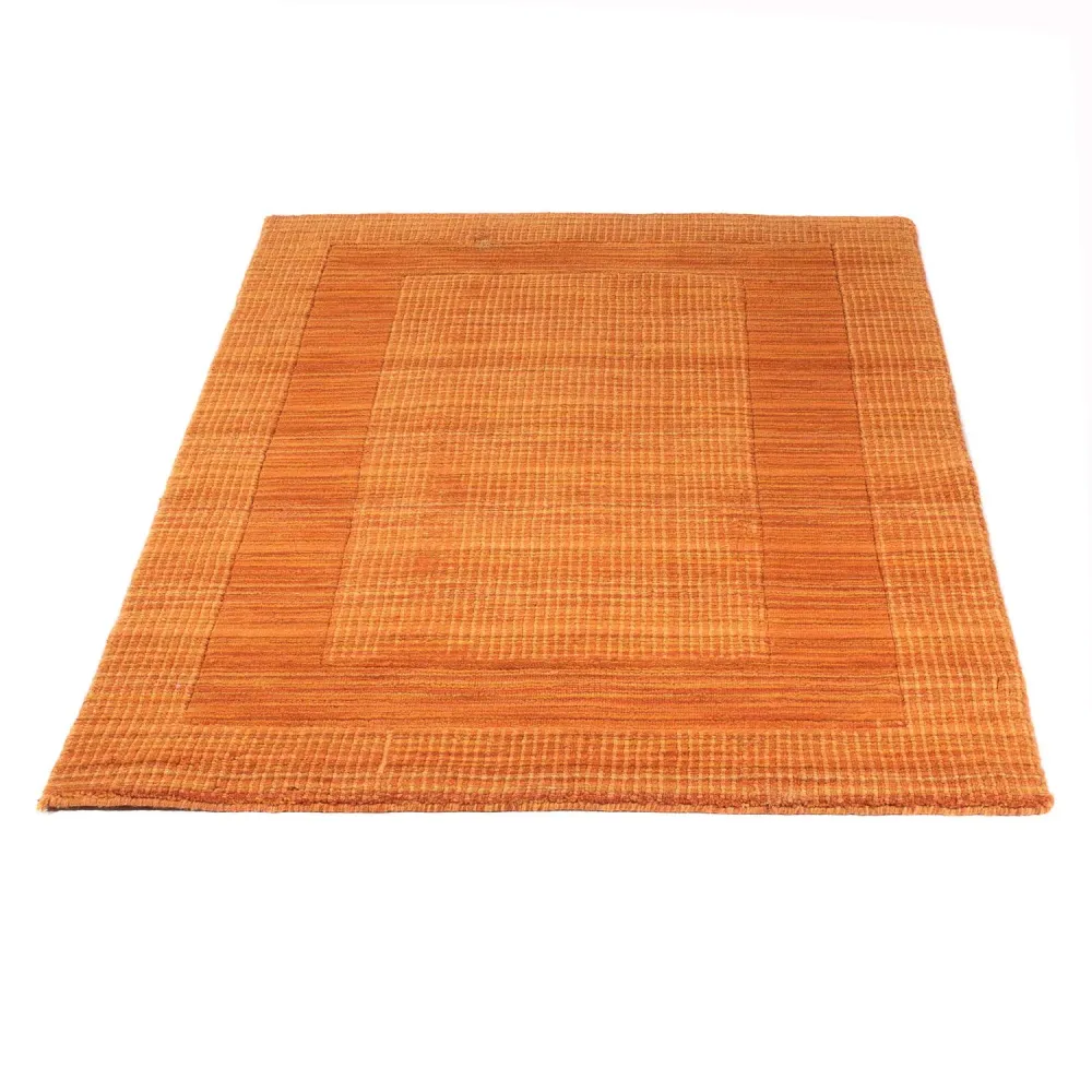 Gabbeh teppe - Loribaft Softy - 151 x 92 cm - oransje