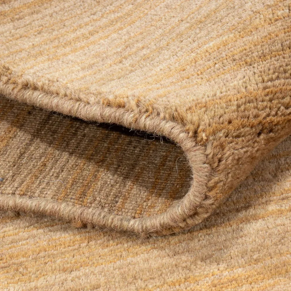 Gabbeh teppe - Loribaft Softy - 181 x 121 cm - karamell