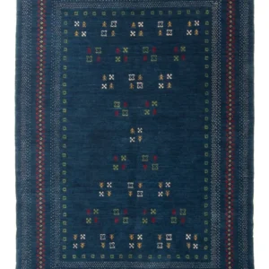 Gabbeh teppe - Loribaft Softy - 197 x 143 cm - flerfarget