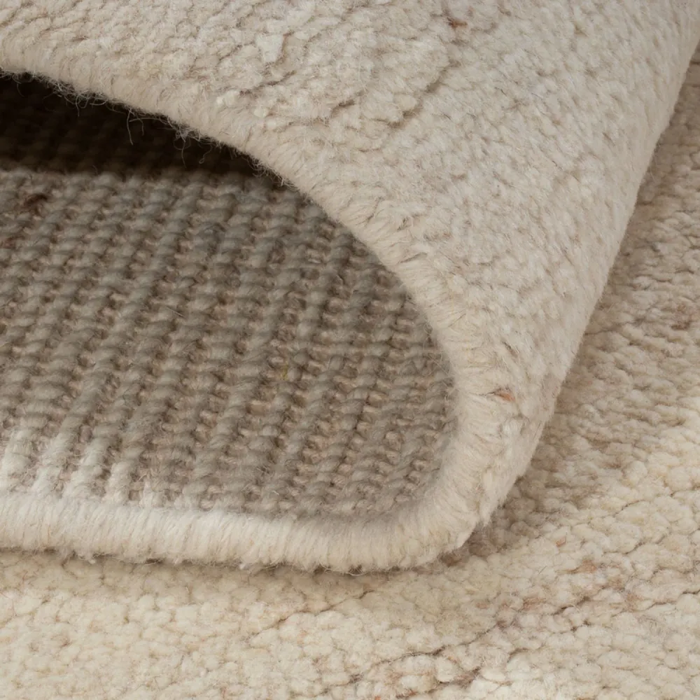 Gabbeh teppe - Loribaft Softy - 198 x 133 cm - beige