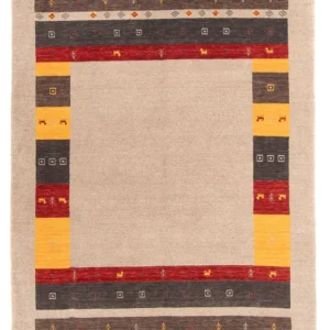 Gabbeh teppe - Loribaft Softy - 234 x 172 cm - flerfarget