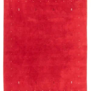 Gabbeh teppe - Loribaft Softy - 241 x 176 cm - rød