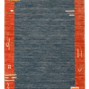Gabbeh teppe - Softy - 90 x 60 cm - blå