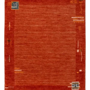 Gabbeh teppe - Softy - 90 x 60 cm - rød