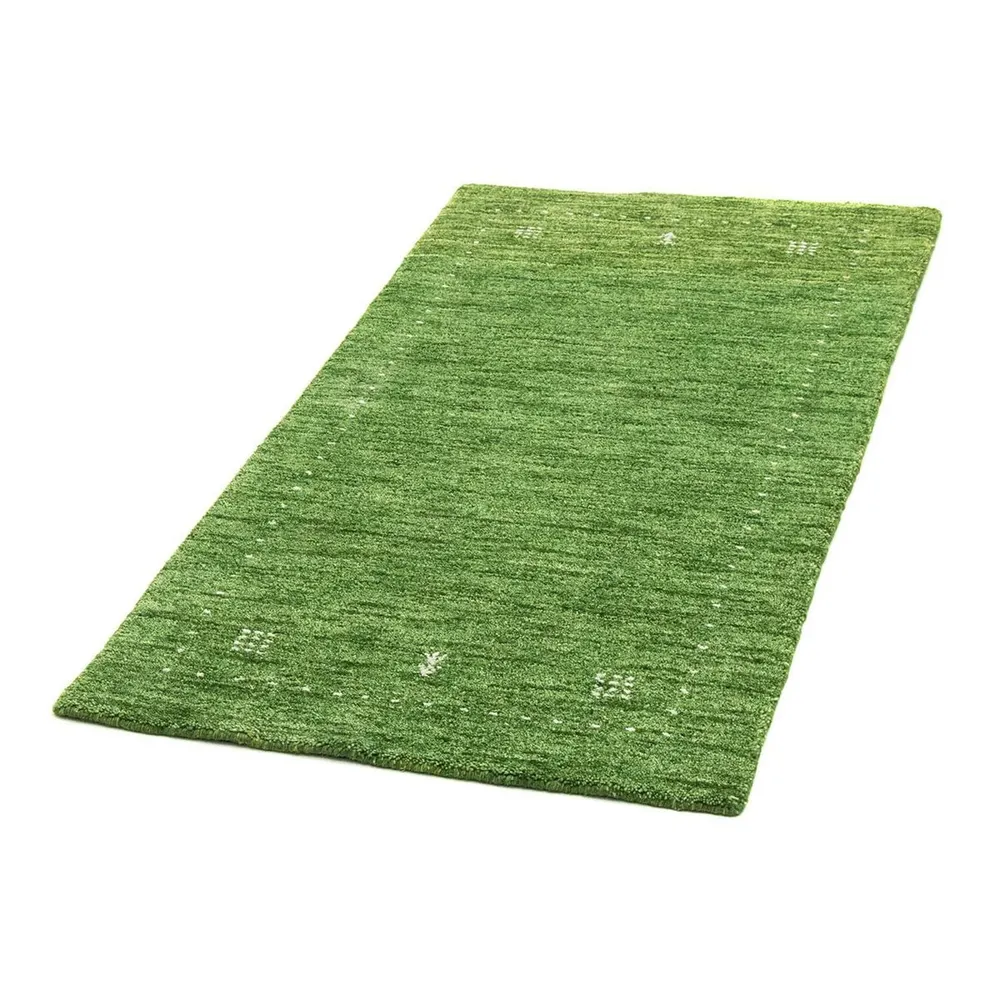 Gabbeh teppe - Softy - 143 x 72 cm - grønn