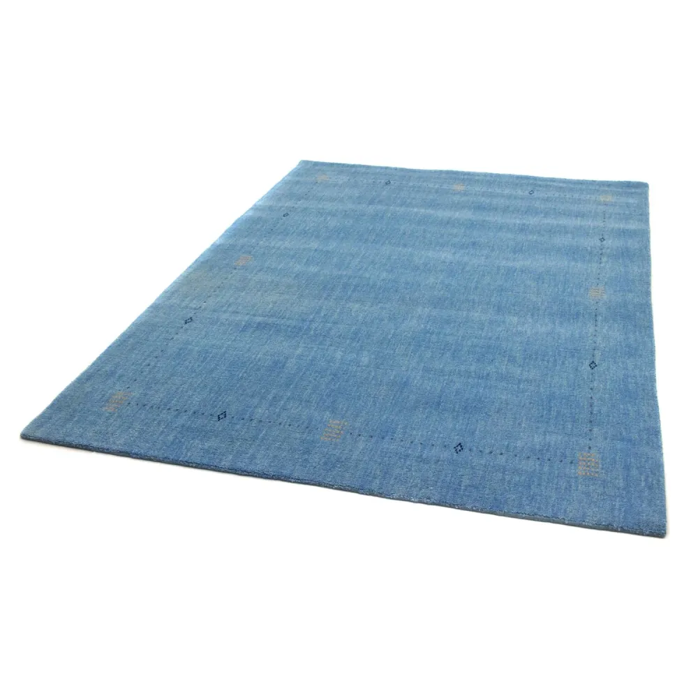 Gabbeh teppe - Softy - 163 x 122 cm - blå