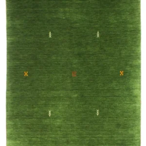 Gabbeh teppe - Softy - 196 x 145 cm - grønn