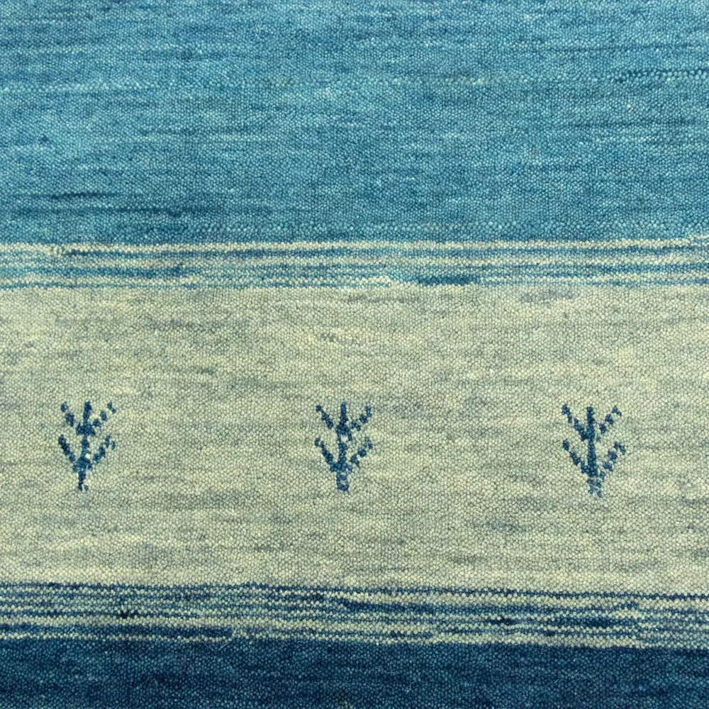 Gabbeh teppe - Softy - 203 x 144 cm - blå