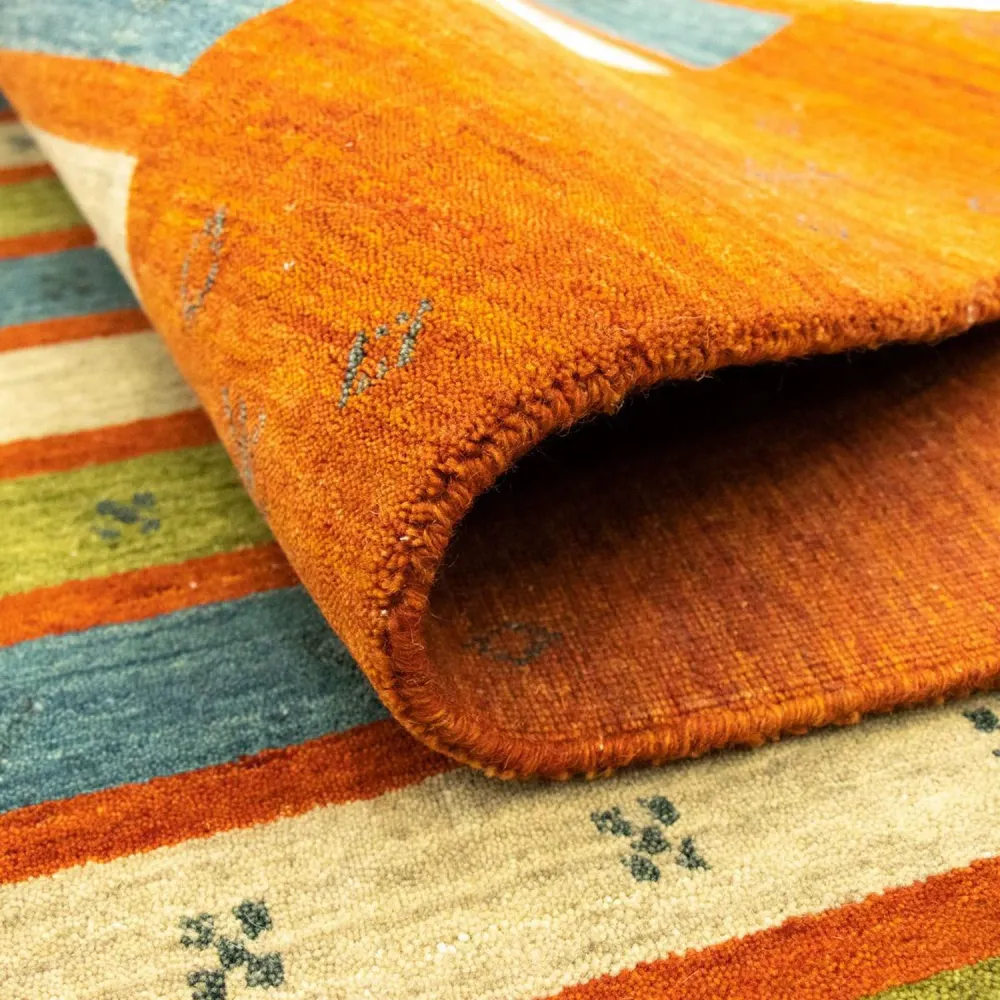 Gabbeh teppe - Softy - 203 x 144 cm - farget