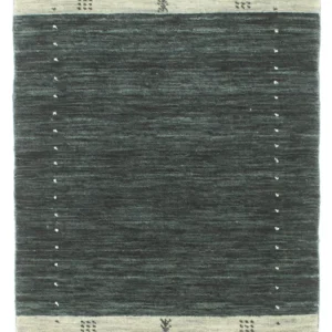 Gabbeh teppe - Softy - 93 x 64 cm - antrasitt