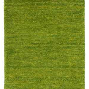 Gabbeh teppe - Softy - 60 x 40 cm - grønn