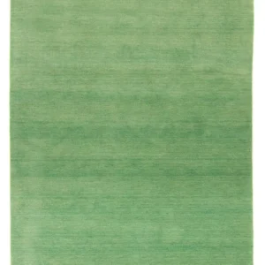 Gabbeh teppe - Softy - 60 x 40 cm - lysegrønn