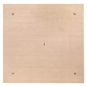 Gabbeh teppe - Softy square - 250 x 250 cm - beige