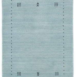 Gabbeh teppe - Softy - 95 x 65 cm - turkis