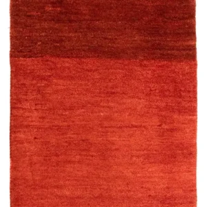 Gabbeh-teppe - persisk - 125 x 73 cm - rød