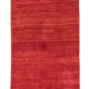 Gabbeh-teppe - persisk - 125 x 76 cm - rød