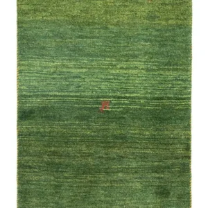 Gabbeh-teppe - persisk - 125 x 80 cm - grønn