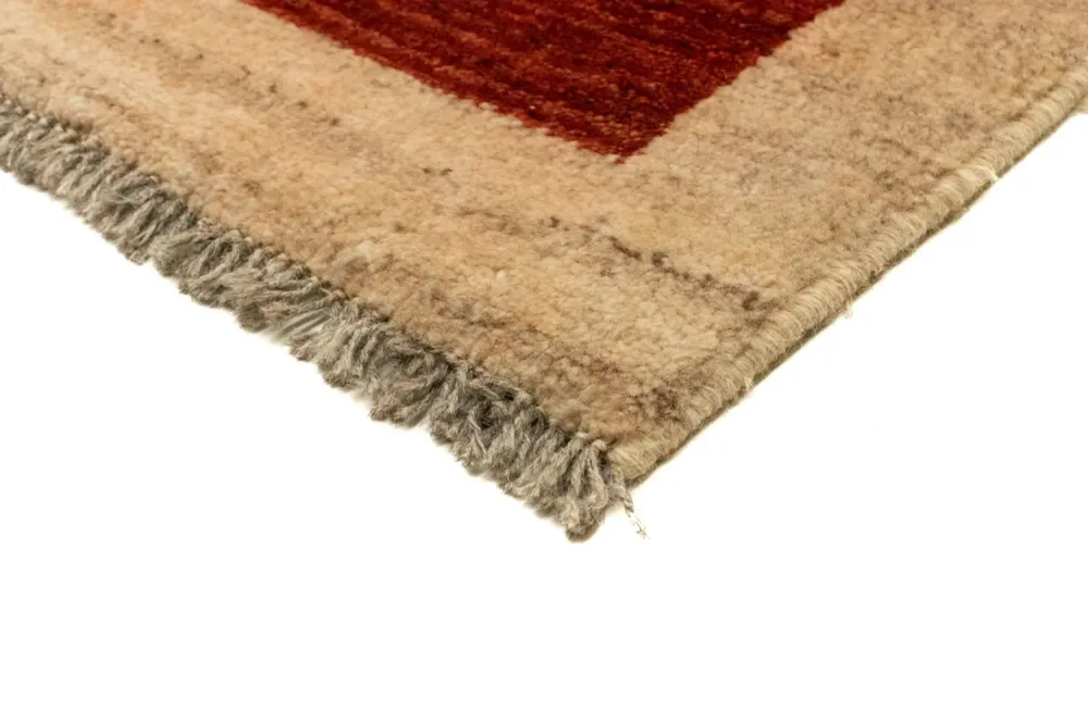 Gabbeh-teppe - persisk - 127 x 79 cm - rød