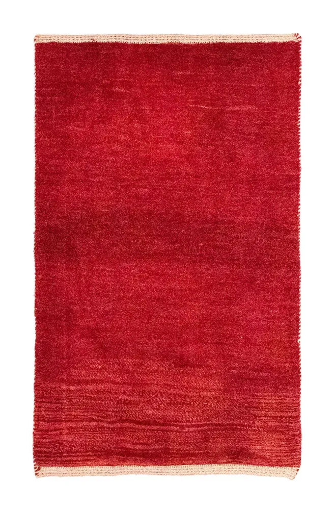 Gabbeh-teppe - persisk - 128 x 78 cm - rød