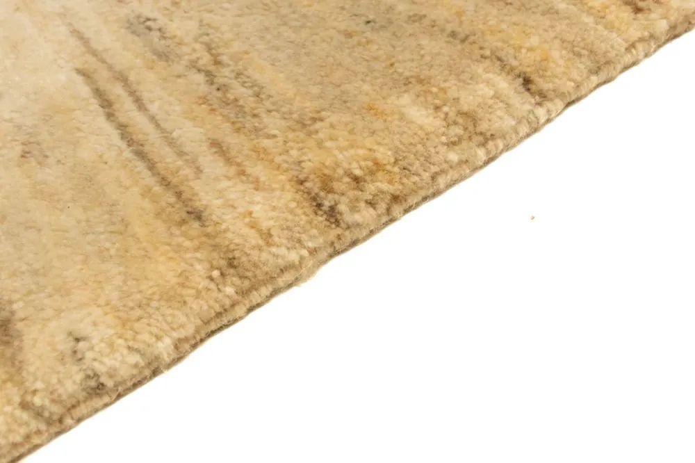 Gabbeh-teppe - persisk - 128 x 80 cm - lysebrun