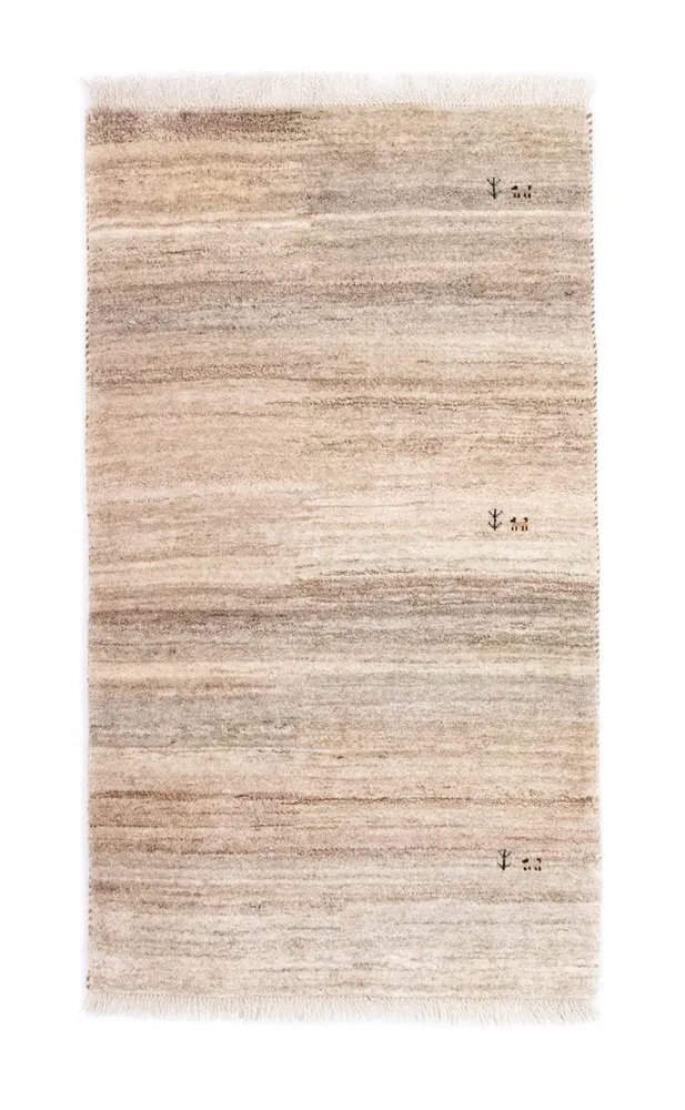 Gabbeh-teppe - persisk - 129 x 74 cm - flerfarget