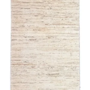Gabbeh-teppe - persisk - 132 x 83 cm - naturhvit