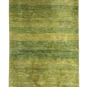 Gabbeh-teppe - persisk - 133 x 92 cm - grønn