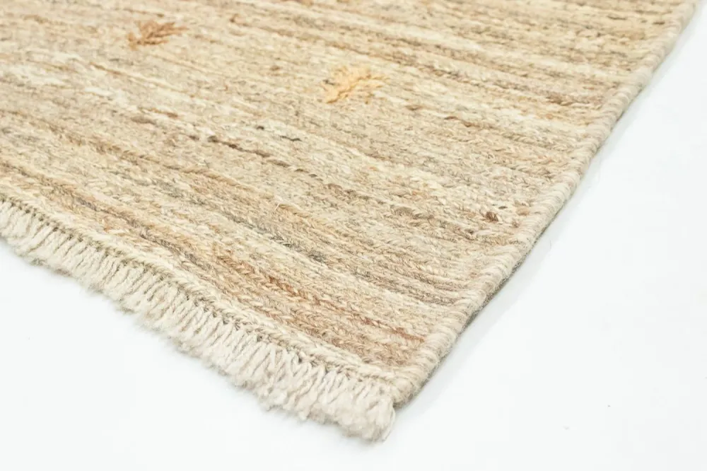 Gabbeh-teppe - persisk - 135 x 69 cm - beige