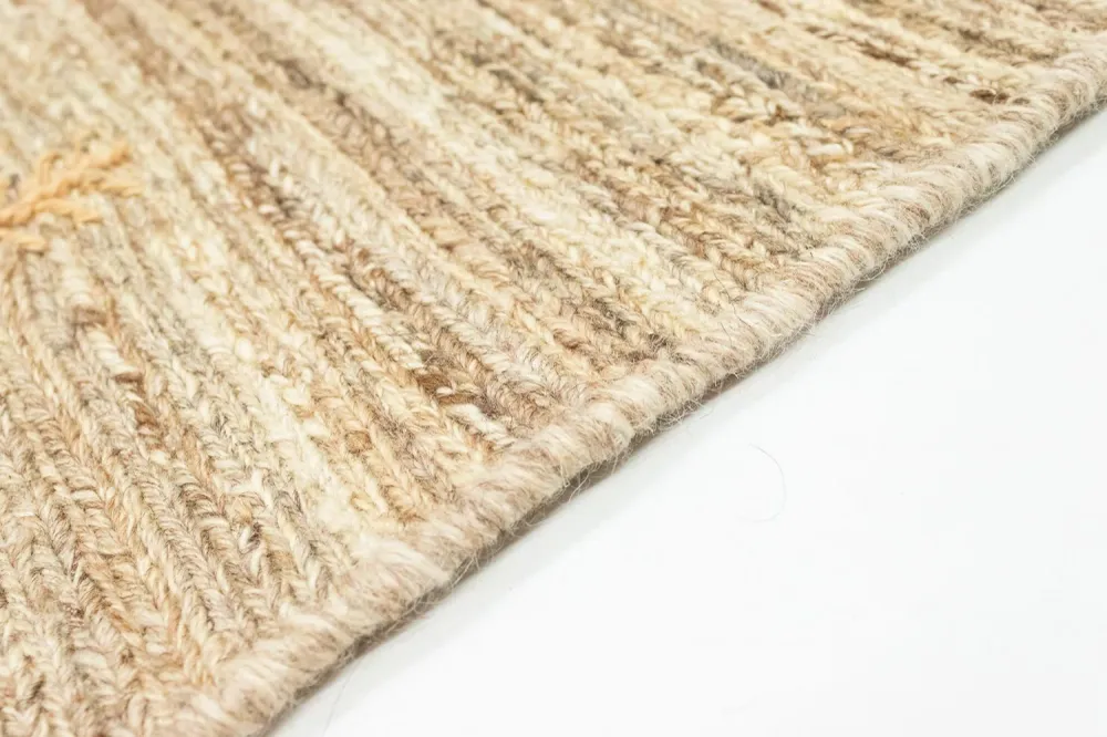 Gabbeh-teppe - persisk - 135 x 69 cm - beige