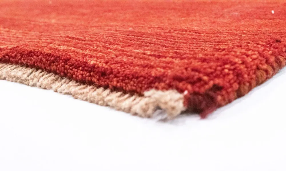 Gabbeh-teppe - persisk - 141 x 75 cm - rød