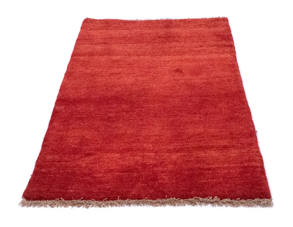 Gabbeh-teppe - persisk - 141 x 75 cm - rød