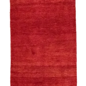 Gabbeh-teppe - persisk - 141 x 75 cm - rød