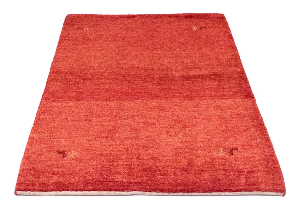Gabbeh-teppe - persisk - 143 x 100 cm - oransje
