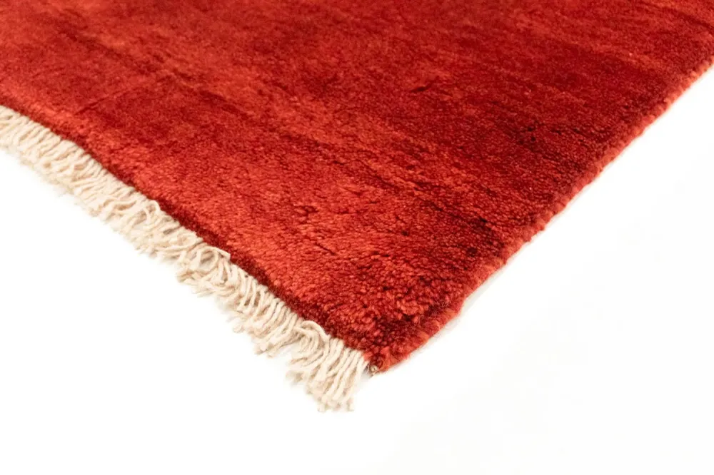 Gabbeh-teppe - persisk - 143 x 64 cm - rød