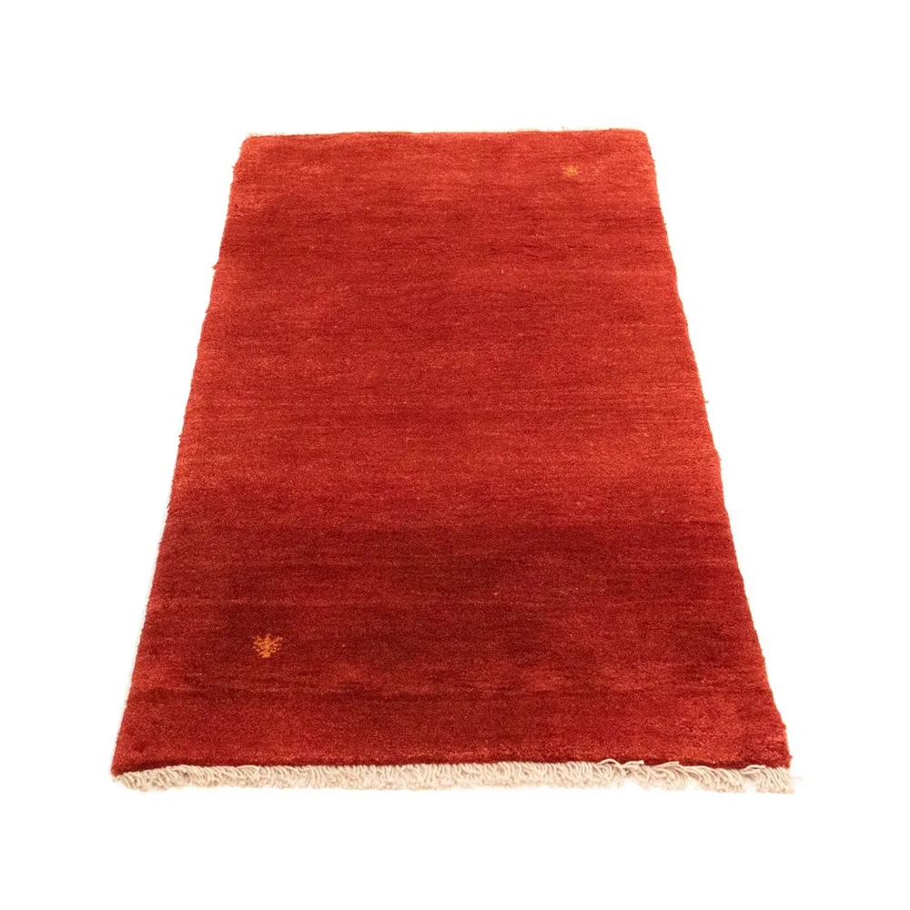 Gabbeh-teppe - persisk - 143 x 64 cm - rød