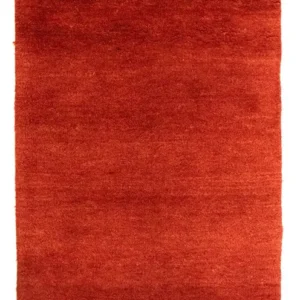 Gabbeh-teppe - persisk - 143 x 64 cm - rød
