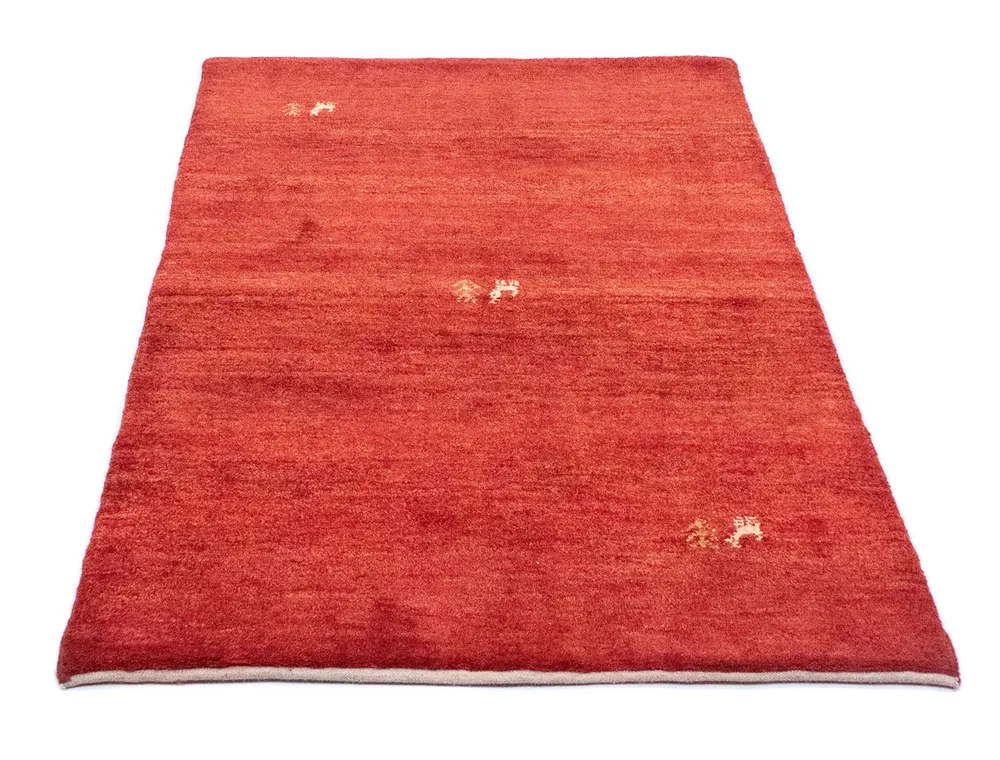 Gabbeh-teppe - persisk - 145 x 100 cm - rød