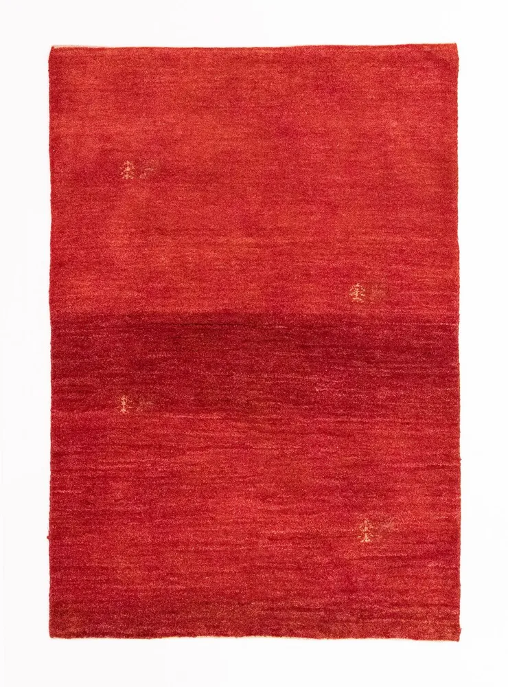 Gabbeh-teppe - persisk - 145 x 100 cm - rød