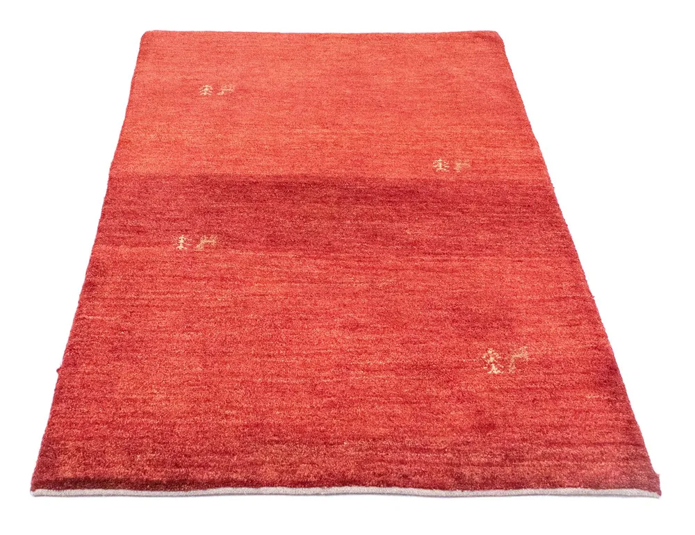 Gabbeh-teppe - persisk - 145 x 100 cm - rød