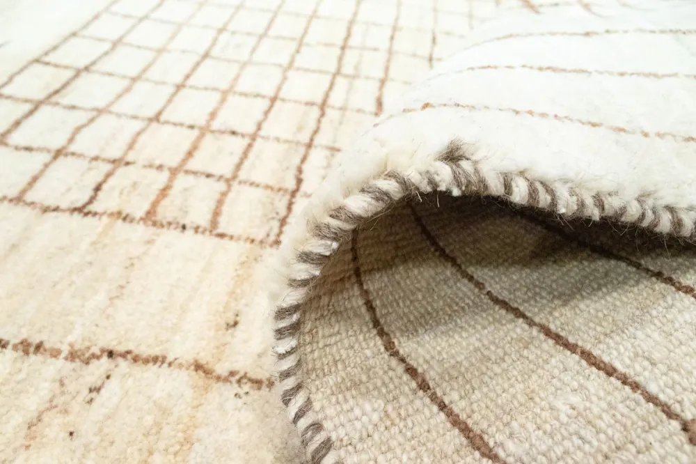 Gabbeh-teppe - persisk - 145 x 100 cm - beige