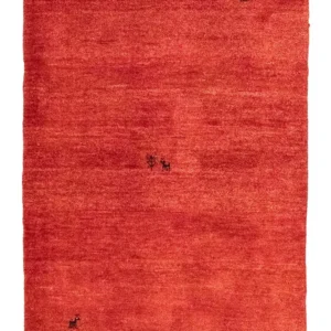 Gabbeh-teppe - persisk - 146 x 102 cm - rød