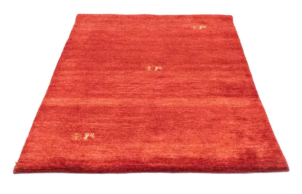 Gabbeh-teppe - persisk - 148 x 101 cm - oransje