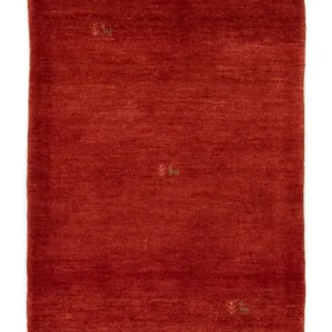 Gabbeh-teppe - persisk - 150 x 103 cm - rød