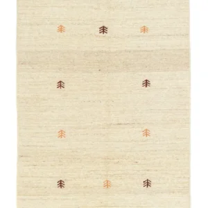 Gabbeh-teppe - persisk - 151 x 103 cm - beige